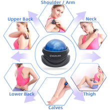 Load image into Gallery viewer, MURLIEN Massage Roller Ball, Tight and Sore Muscles Relief Massager, Alleviating Shoulder, Arms, Back, Abdomen, Legs, Calves, Foot or Muscle Tension