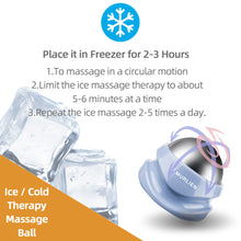 Load image into Gallery viewer, MURLIEN Ice Therapy Massage Roller Ball, Massager for Trigger Point, Deep Tissue Massage, Alleviating Muscle Tension and Pain Relief, Suitable for Neck, Back, Shoulders, Arms, Legs, Thighs etc.