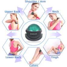 Load image into Gallery viewer, MURLIEN Massage Roller Ball, Tight and Sore Muscles Relief Massager, Alleviating Shoulder, Arms, Back, Abdomen, Legs, Calves, Foot or Muscle Tension