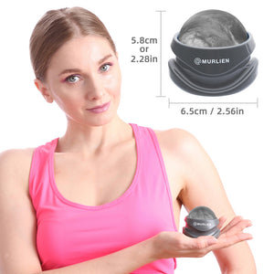 MURLIEN Massage Roller Ball, Tight and Sore Muscles Relief Massager, Alleviating Shoulder, Arms, Back, Abdomen, Legs, Calves, Foot or Muscle Tension