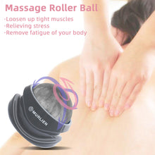 Load image into Gallery viewer, MURLIEN Massage Roller Ball, Tight and Sore Muscles Relief Massager, Alleviating Shoulder, Arms, Back, Abdomen, Legs, Calves, Foot or Muscle Tension