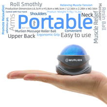 Load image into Gallery viewer, MURLIEN Massage Roller Ball, Tight and Sore Muscles Relief Massager, Alleviating Shoulder, Arms, Back, Abdomen, Legs, Calves, Foot or Muscle Tension