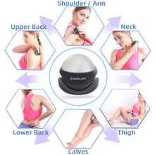 Load image into Gallery viewer, MURLIEN Massage Roller Ball, Tight and Sore Muscles Relief Massager, Alleviating Shoulder, Arms, Back, Abdomen, Legs, Calves, Foot or Muscle Tension