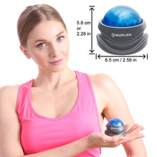 Load image into Gallery viewer, MURLIEN Massage Roller Ball, Tight and Sore Muscles Relief Massager, Alleviating Shoulder, Arms, Back, Abdomen, Legs, Calves, Foot or Muscle Tension