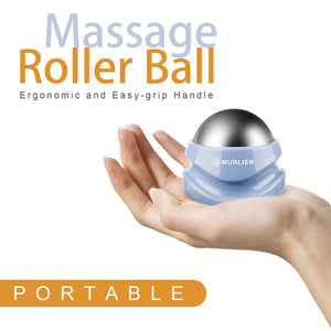 MURLIEN Ice Therapy Massage Roller Ball, Massager for Trigger Point, Deep Tissue Massage, Alleviating Muscle Tension and Pain Relief, Suitable for Neck, Back, Shoulders, Arms, Legs, Thighs etc.