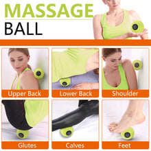 Load image into Gallery viewer, MURLIEN Massage Roller Ball, Deep Tissue Massager for Myofascial Release, Mobility Ball for Exercise and Workout Recovery, Alleviating Neck, Back, Legs, Foot or Muscle Tension - 12.5cm / 4.92in